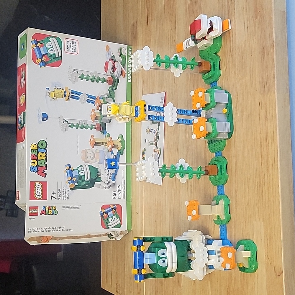 Lego Super Mario Big Spikes Cloudtop Challenge